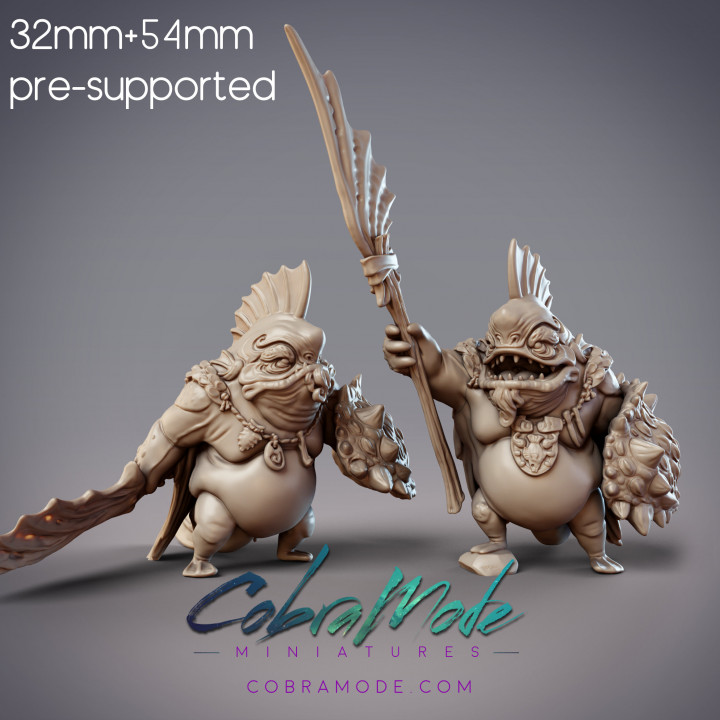 Fishfolk Fighters - Sommos Jow Veterans (Pre-Supported) image