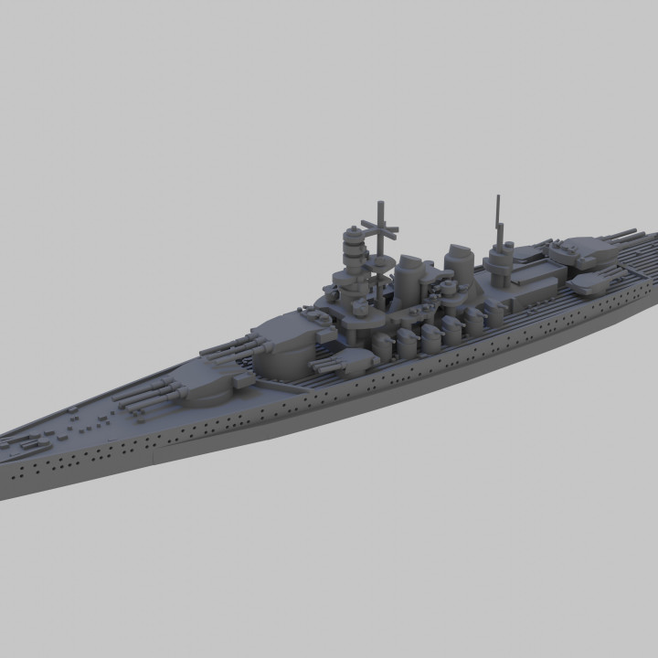 3D Printable WW2 Regia Marina Fleet Pack by Lee McColl