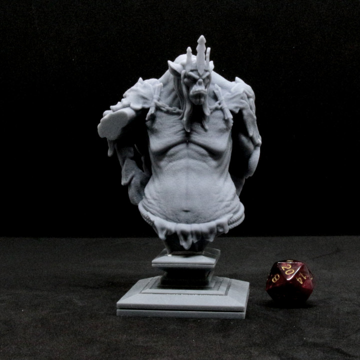 Goblin king bust