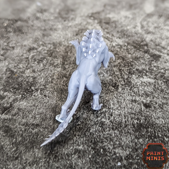 3D Printable Neofelis x3 - Bitter Nightshade Gang Pets by Print Minis