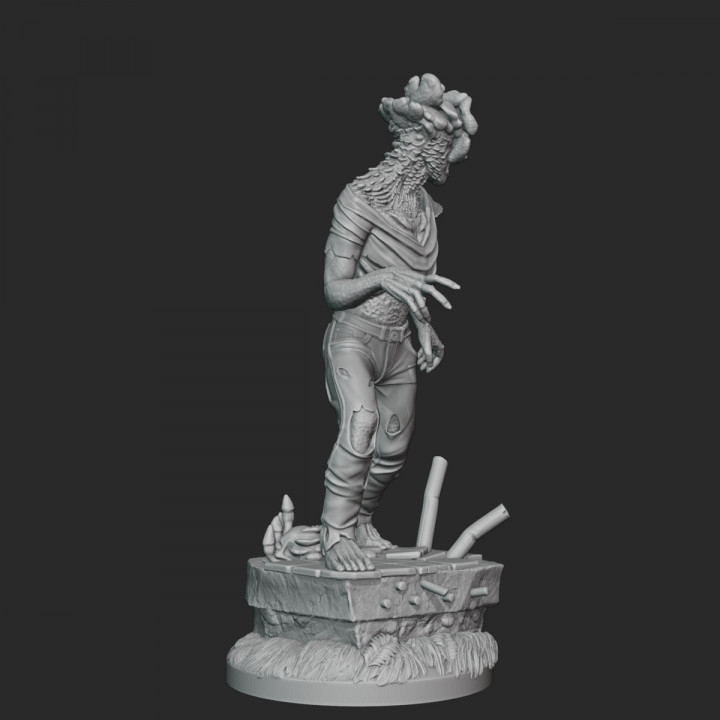 3D Printable Fungus Zombie by TheSurrealFactory