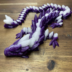 Picture of print of Gemstone Dragon, Print in Place, Articulated Dragon