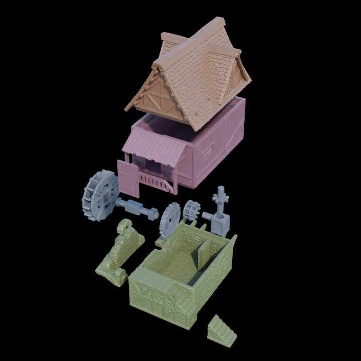 functional water mill image
