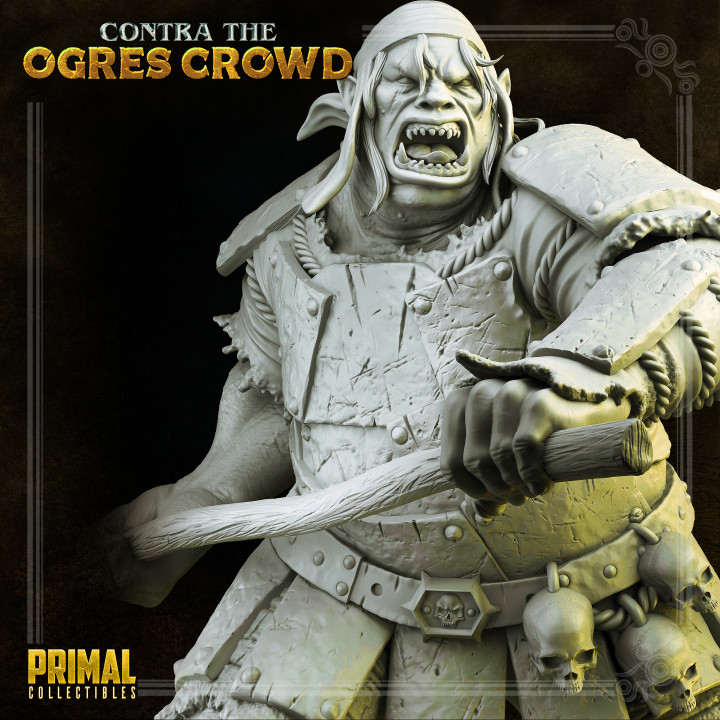 Ogre champion - Ulbrok- CONTRA THE OGRES CROWD - MASTERS OF DUNGEONS QUEST image