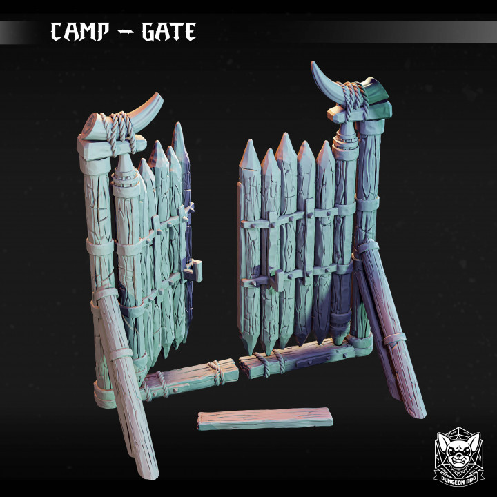 Camp Terrain - Gate (functional) image