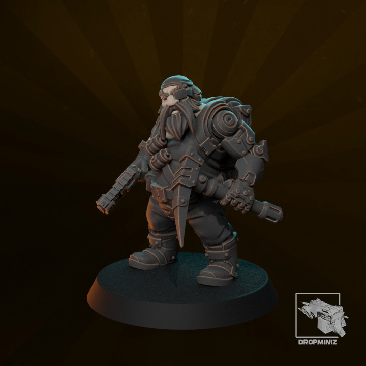 Sci-Fi Dwarf Commandos image