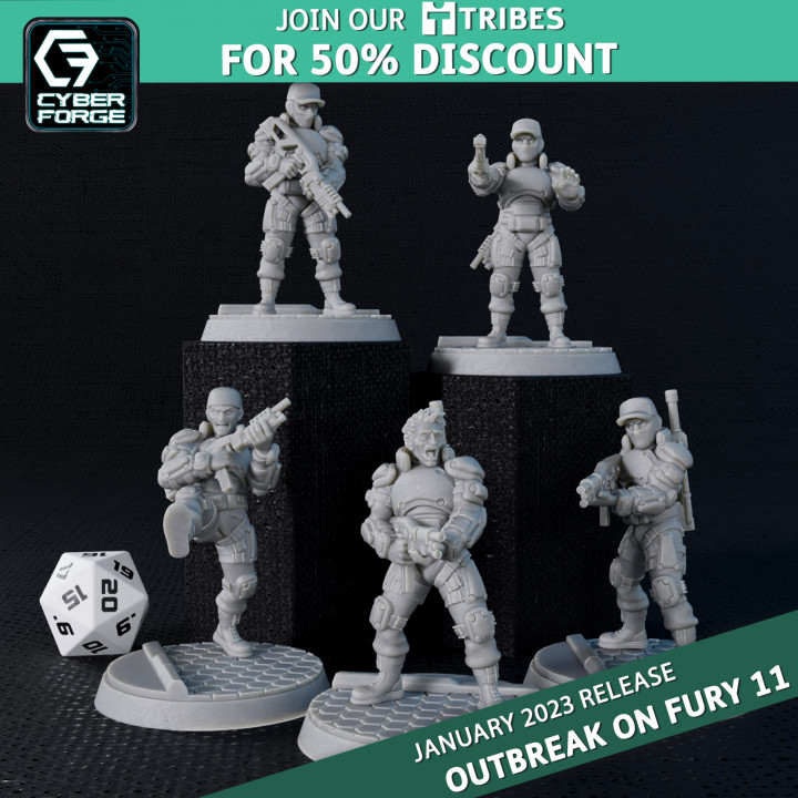 Cyber Forge Outbreak on Fury 11 Guards