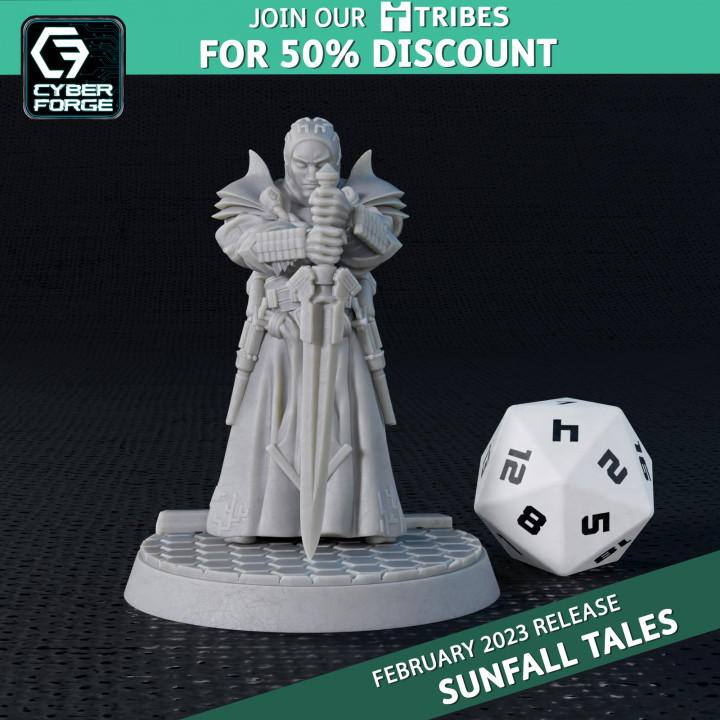 Cyber Forge Sunfall Tales Ludvig Suncrusade image