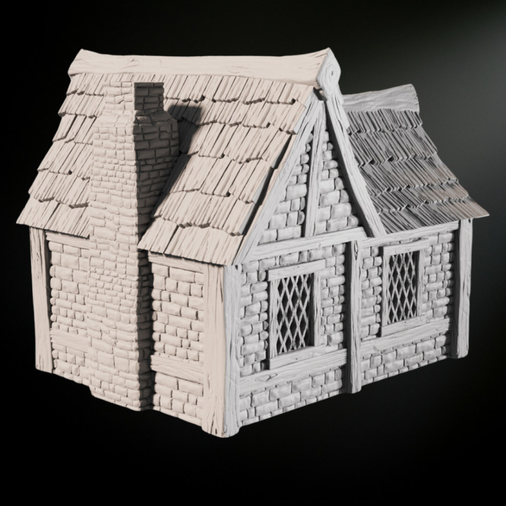 Medieval Fantasy Cottage House 4 image