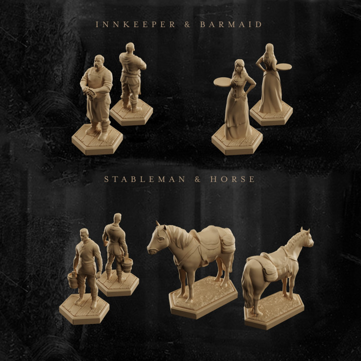 tavern keeper and his workers