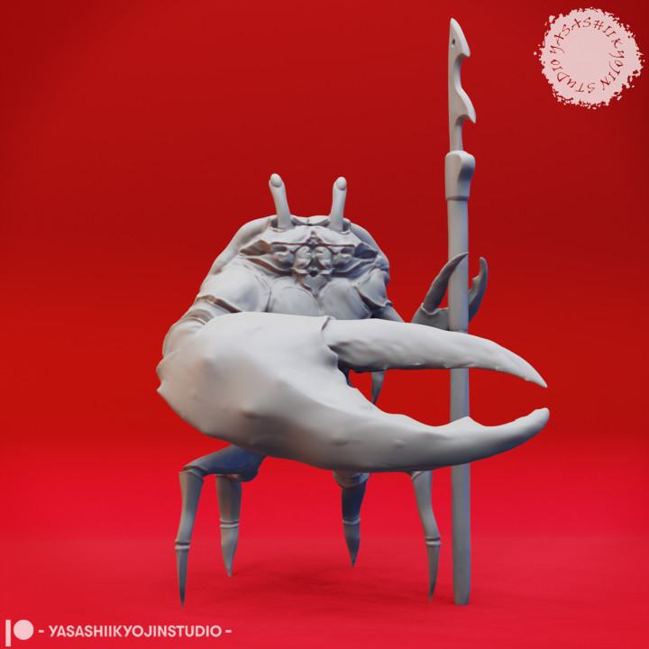 Crabfolk Harpoon - Tabletop Miniature image