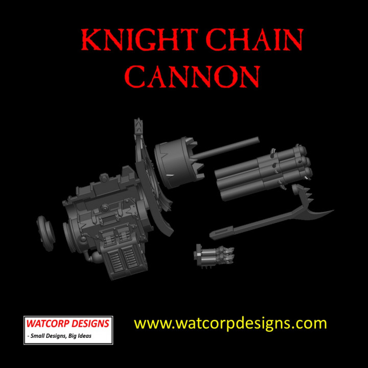 Chaos Kight Rotating Chain Cannon