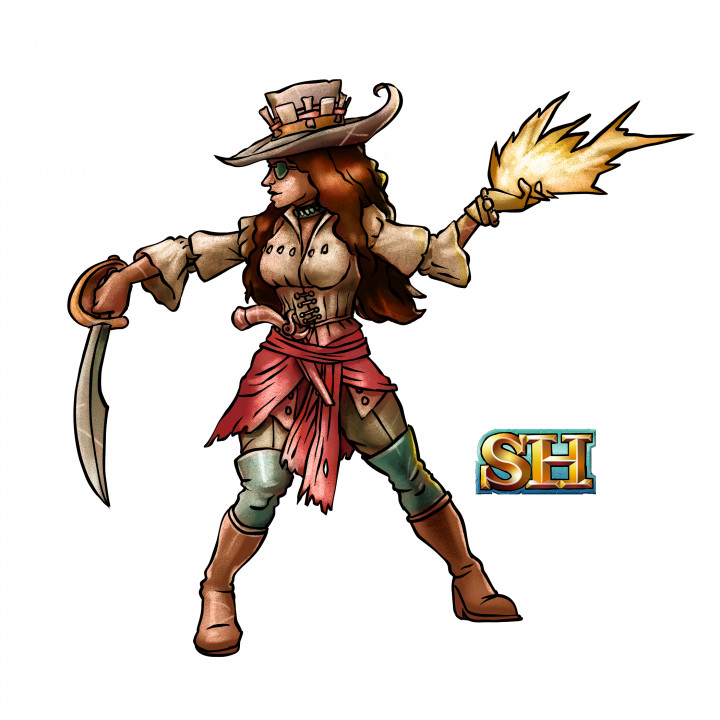 Swashbuckler Wizard [pre-supported]