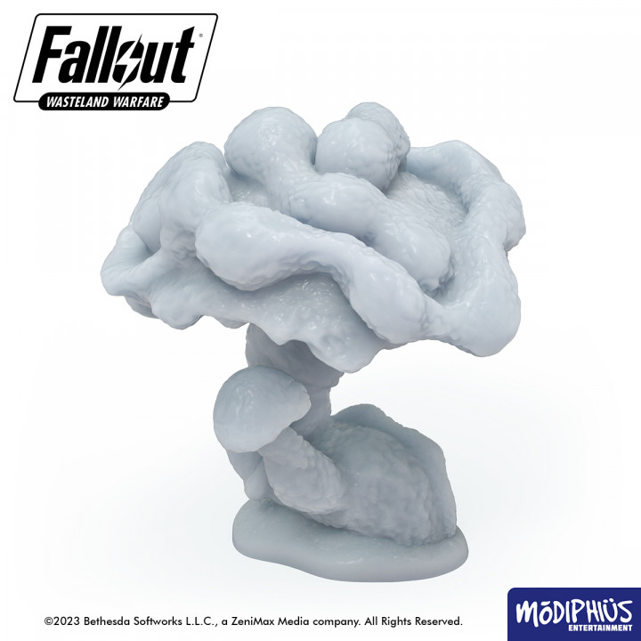Fallout: Wasteland Warfare - Print at Home - Basing Greebles: Mushrooms & Fungi image