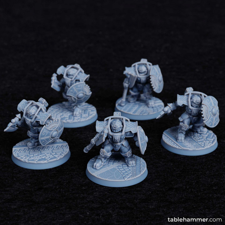Minotaurs unitbuilder (Space dwarves of the "Federation of Tyr") image
