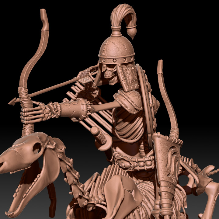 Skeleton horse archer 2 image