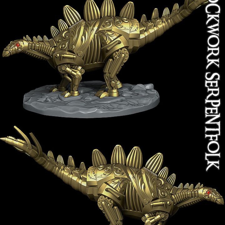 Clockwork Stegosaurus image