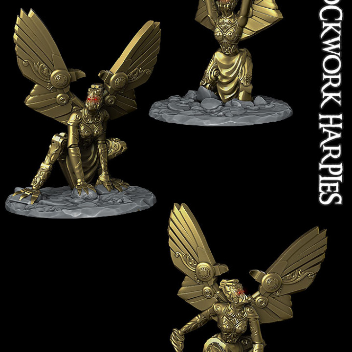 Clockwork Harpies