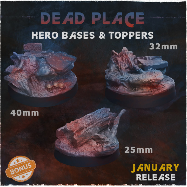 Dead place - Hero Bases & Toppers