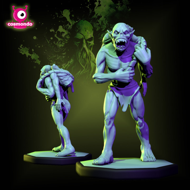 Ghoul 1 Cemetery Marauder Cthulhu Monster Character image