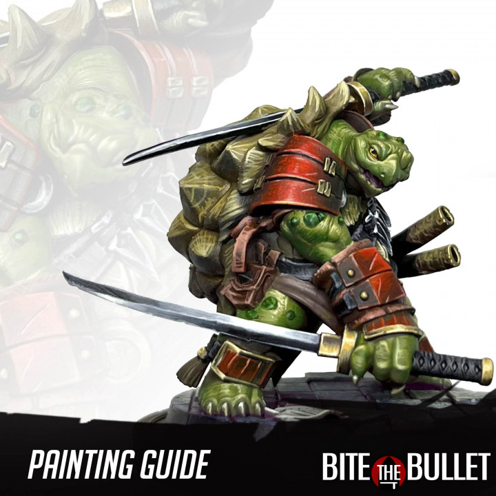 [PDF Only] (Painting Guide) Sandro, the Ninja Tortle image