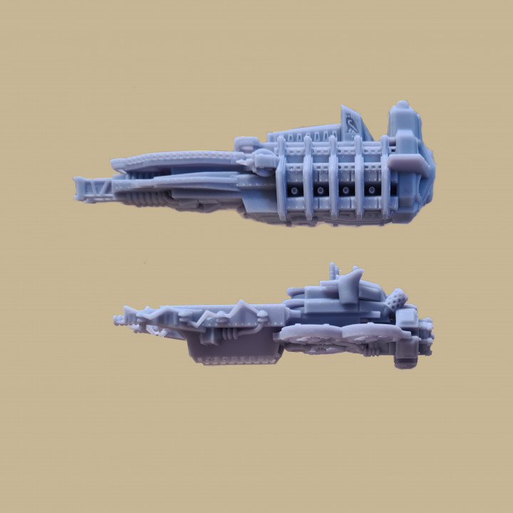 Scythe Upgraded Airships All 9 Factions (STL file download) image