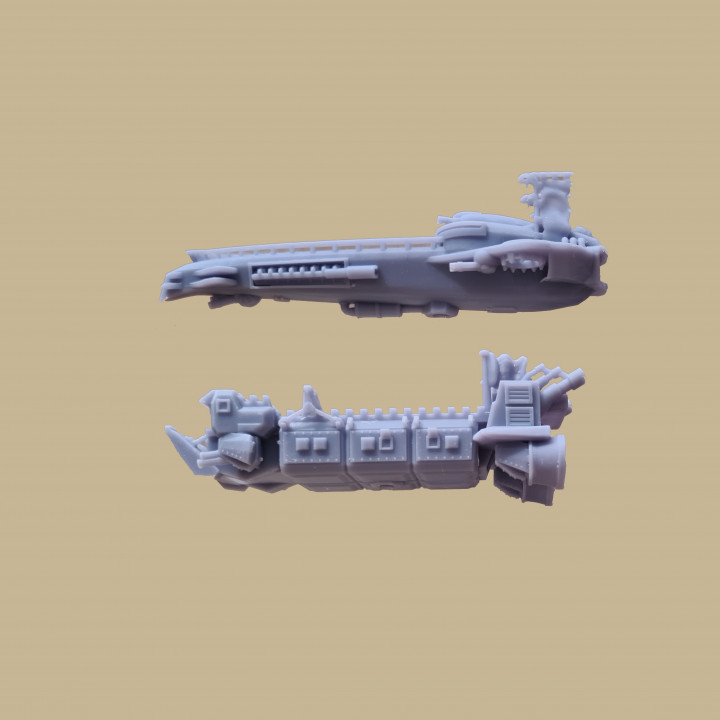 Scythe Upgraded Airships All 9 Factions (STL file download) image