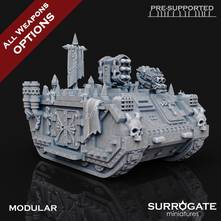 Midnight Sovereigns Midnight Hearse, Surrogate Miniatures January Vehicle Release image