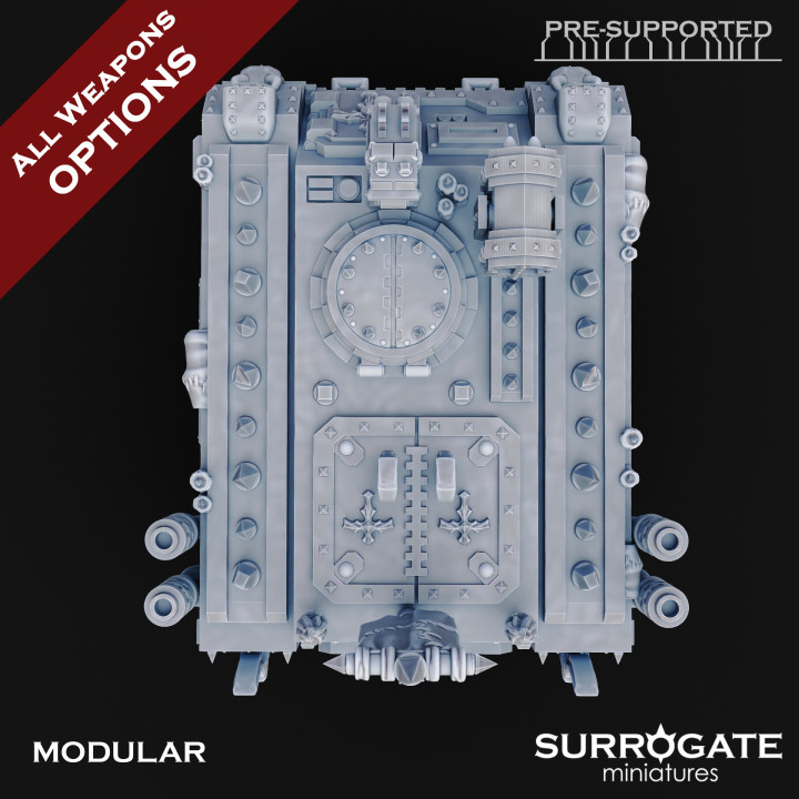 Midnight Sovereigns Midnight Hearse, Surrogate Miniatures January Vehicle Release image