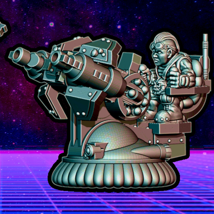 Space Dwarf Richter Cannons