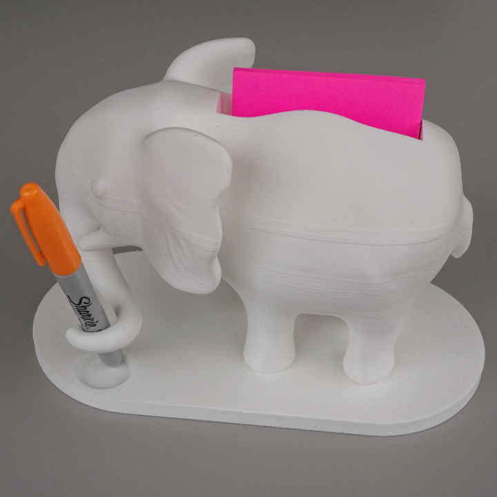 Elephant Post-it holder image