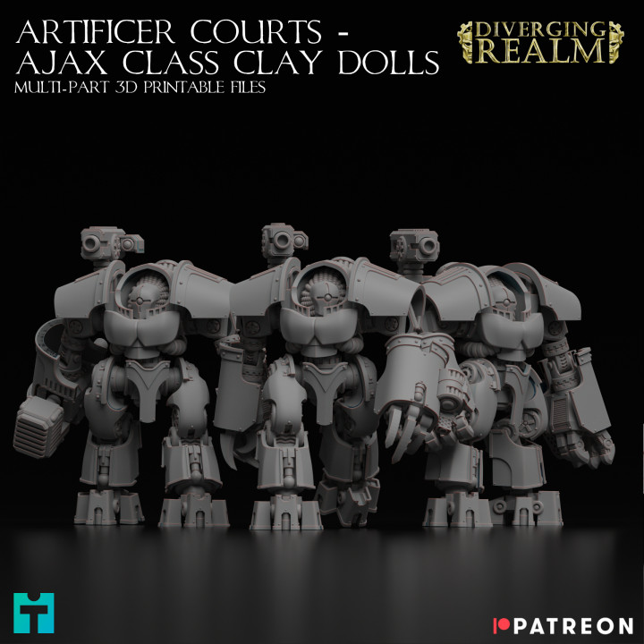 Artificer Courts - Ajax Clay Doll image