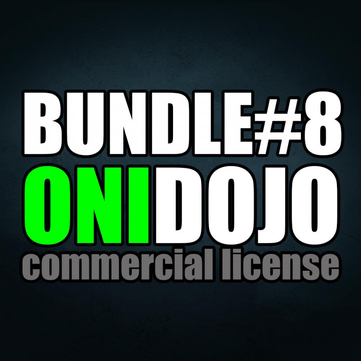 COMMERCIAL LICENSE - BUNDLE#8 - ONI DOJO image