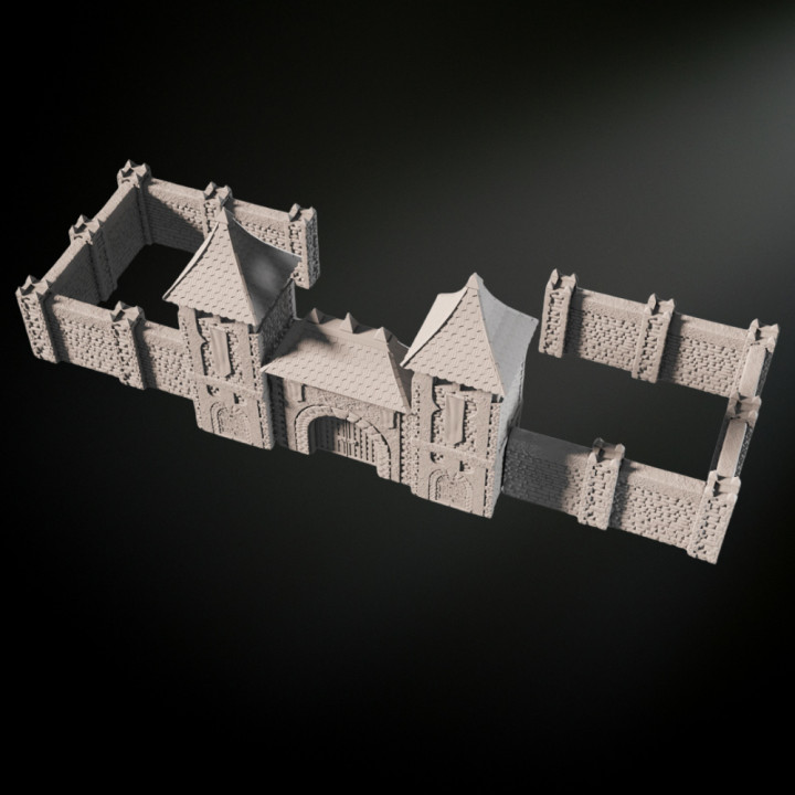 Medieval Fantasy City Gate image