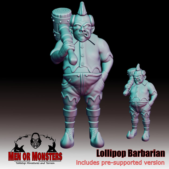 Lollipop Barbarian - Fighter image