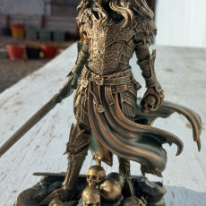 Picture of print of Dragon Knight Standing [presupported]