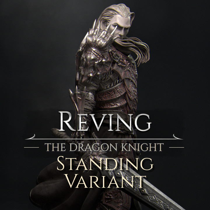 Dragon Knight Standing [presupported] image