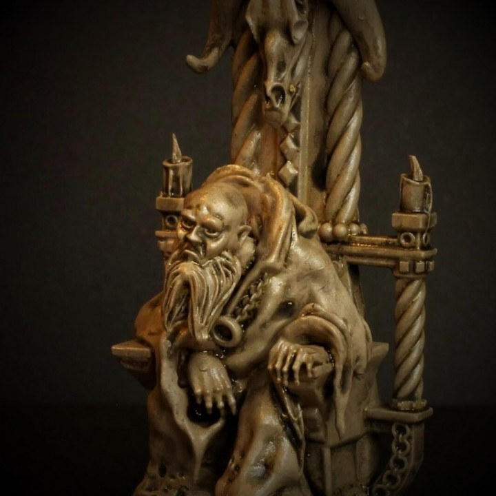 Wizard on Throne image