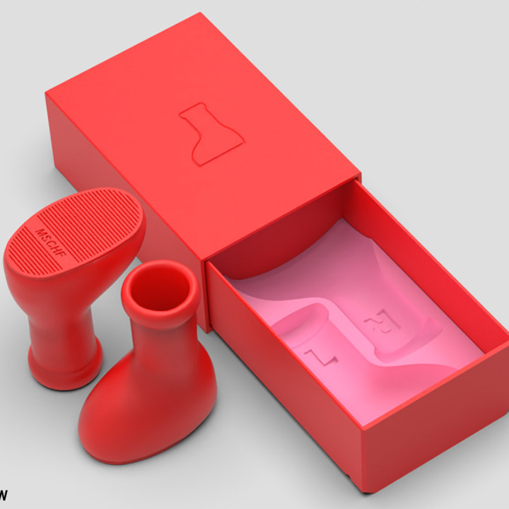 Mini Big Red Boots