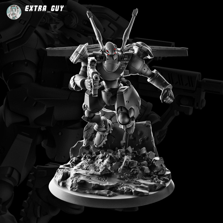 Killer Bunny Robot 75mm