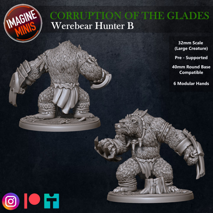 Corruption Of The Glades - Werebear Hunter B