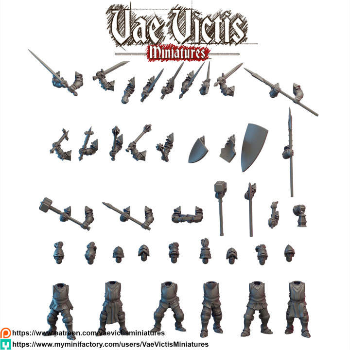 Modular Knights Pack [PRE-SUPPORTED] image