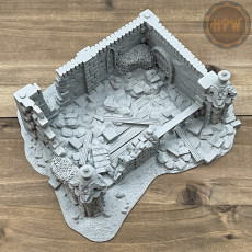 Picture of print of Ruins - Medieval Town