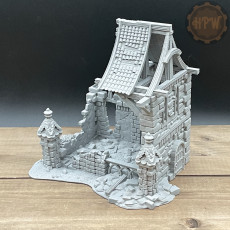 Picture of print of Ruins - Medieval Town