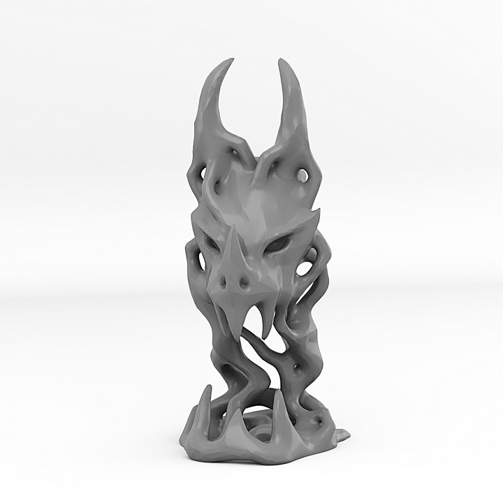 DRAGON PORTAL WITH ITS DRAGON HEAD EFFECT