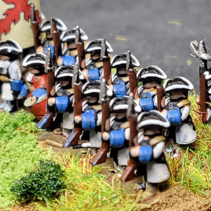 6mm XVIII INFANTRY TRICORN "present arms"