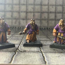 Picture of print of Mythos Cultist with Club (Pre Supported)