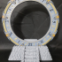 Stargate - working clock print image