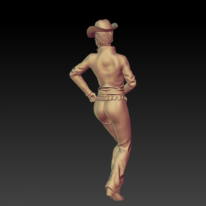 SEXY COWGIRLS -Betsy - EROTIC MINIATURE 75 MM SCALE