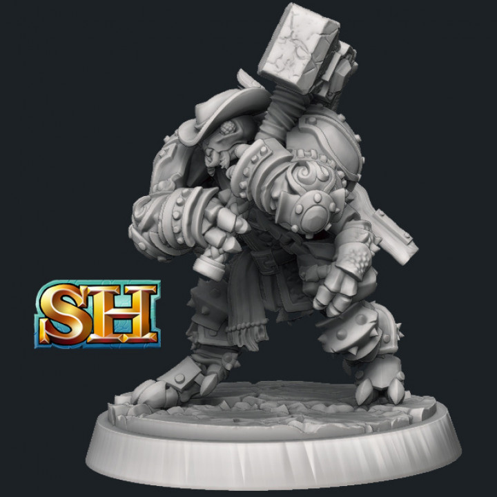 3D Printable Thri-Kreen Mercenary by Stonehaven Miniatures